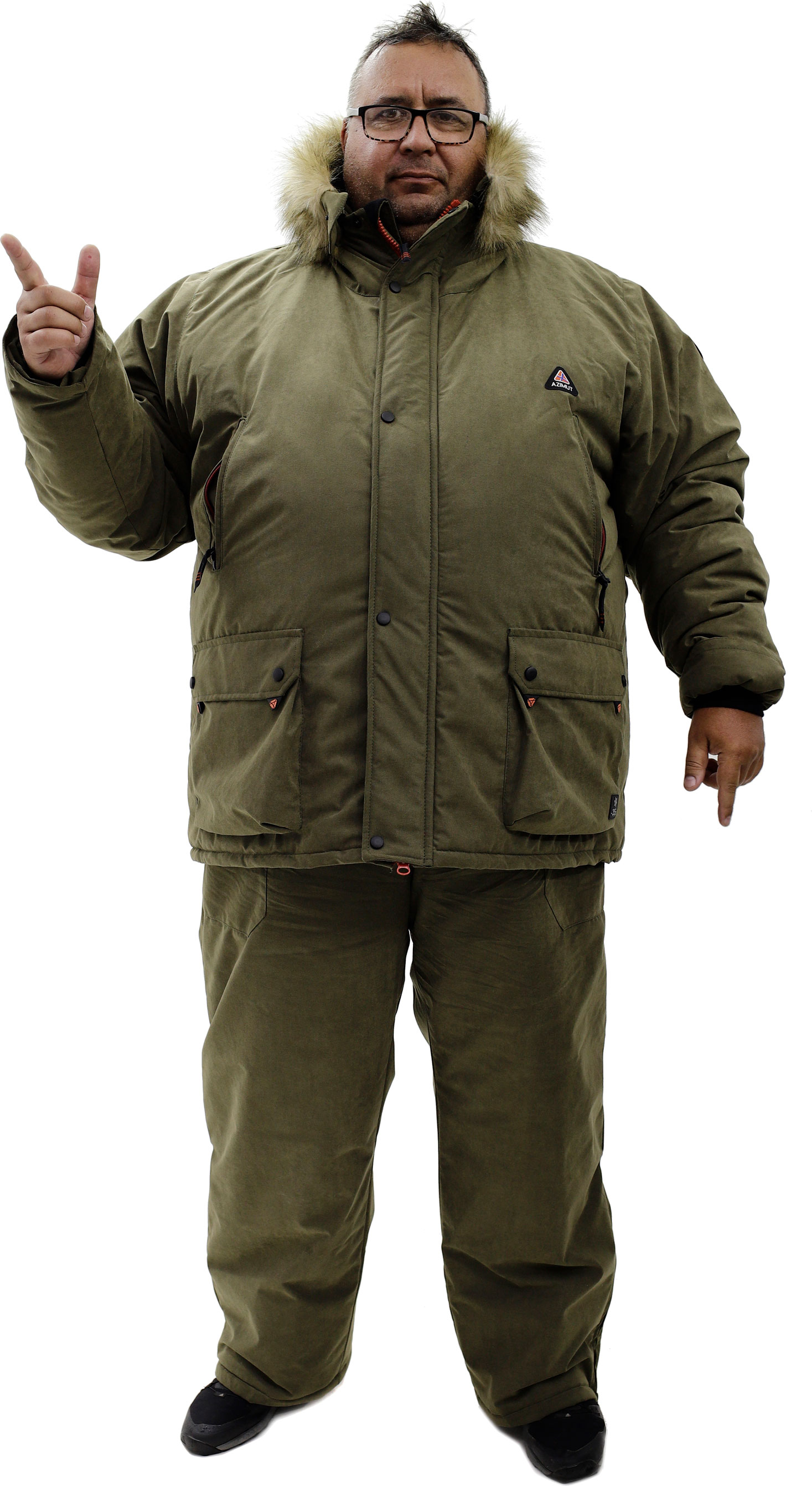 картинка Костюм-великан  "Арктика", Финляндия, Коричневый от магазина Одежда+